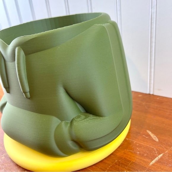 Hoodie Planter Pot, Sweatshirt Flower Pot, Indoor Planter - Picture 6 of 11